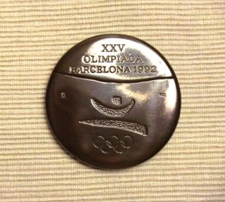 MEDALLA COLABORADOR OLIMPIADAS BARCELONA 1992