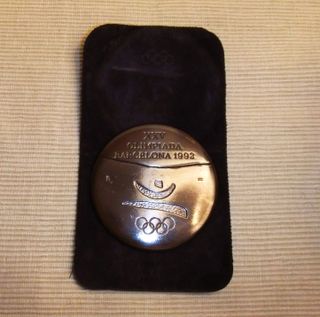 MEDALLA COLABORADOR OLIMPIADAS BARCELONA 1992