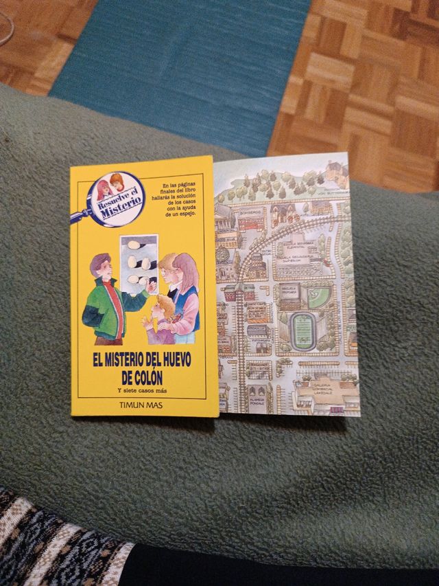 Libro El misterio del huevo de Colon y siete casos