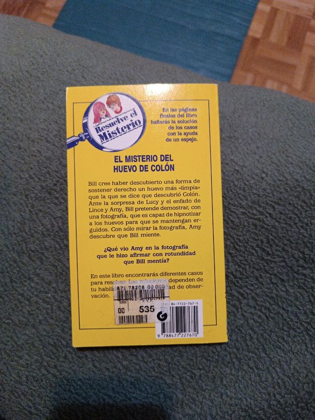 Libro El misterio del huevo de Colon y siete casos