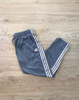 Adidas Pantalón Chándal Vintage Azul Grisáceo
