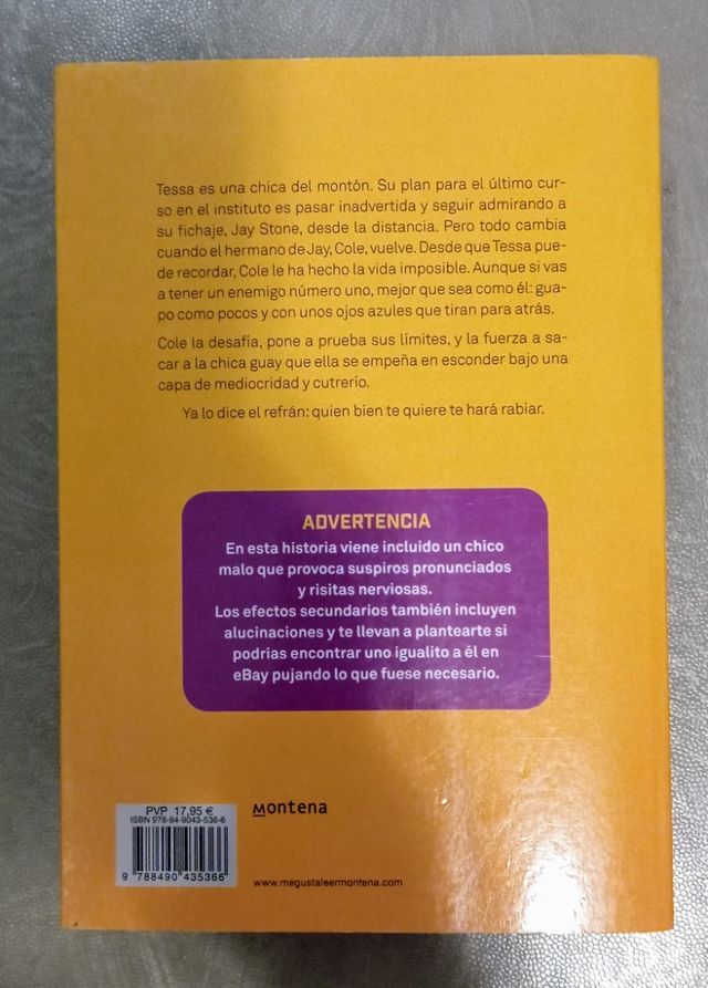 Te odiaré hasta que te quiera (Bad Boy's Girl 1)