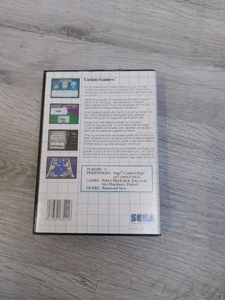 Juego Casino games master system