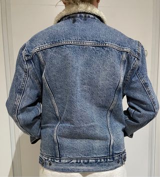 Cazadora vaquera Levi’s borrego mujer