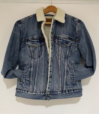 Cazadora vaquera Levi’s borrego mujer