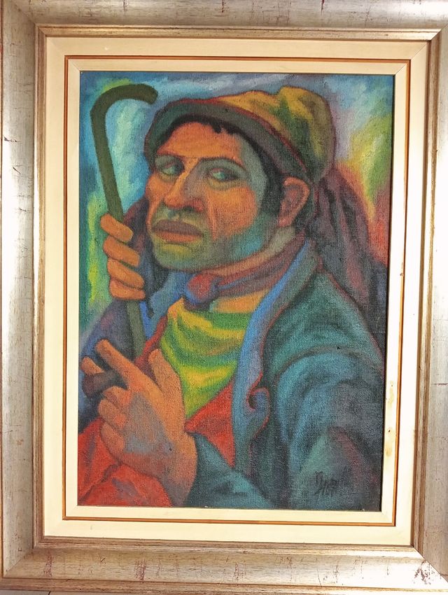 Renato Fiorillo olio su tela