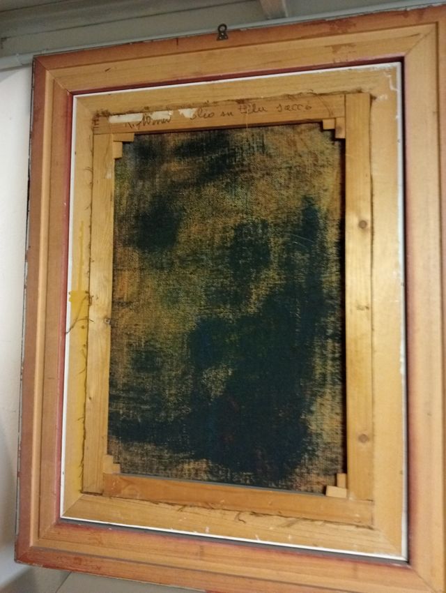 Renato Fiorillo olio su tela