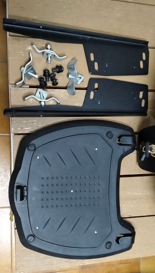 BAÚL TOPCASE MOTO 47 LITROS 2 CASCOS