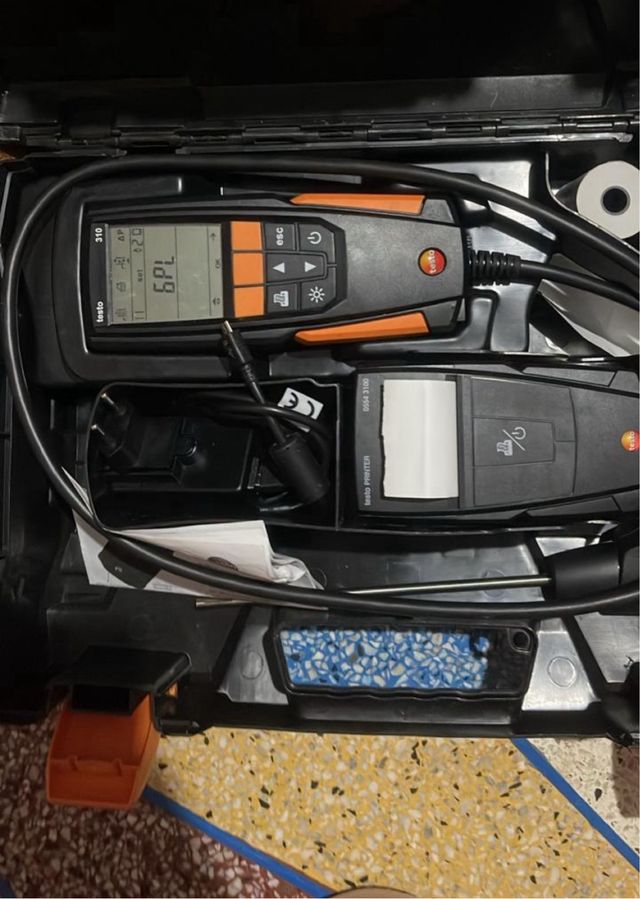 Analizador de gases testo t310