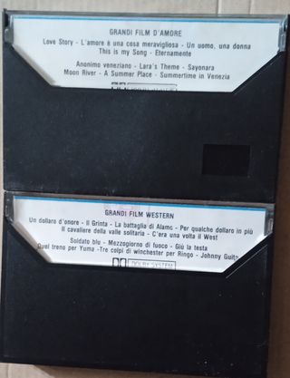 Musicassette serie Grandi Film