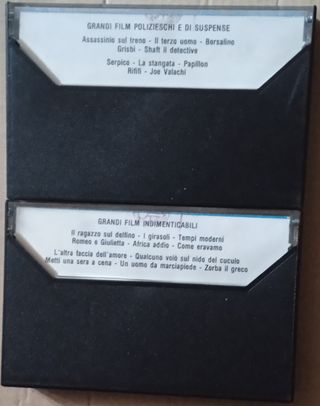 Musicassette serie Grandi Film