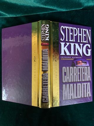 LIBROS; «CARRETERA MALDITA» STEPHEN KING - E.LUJO