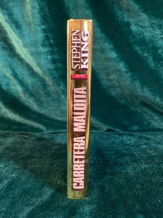 LIBROS; «CARRETERA MALDITA» STEPHEN KING - E.LUJO