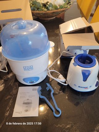 Calienta biberones y esterilizador