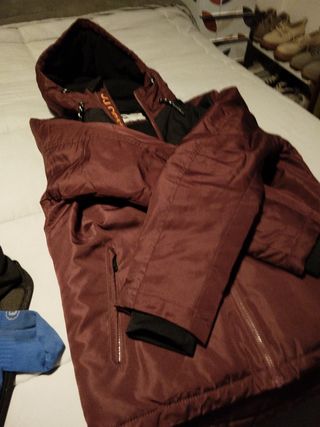 Chubasquero con polar