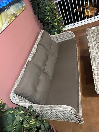 Muebles terraza de Ratán