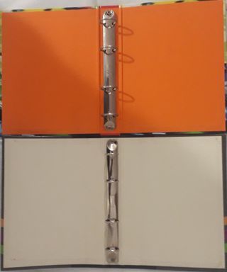 Raccoglitori 4 anelli + ricambi A5 - (28 pezzi).