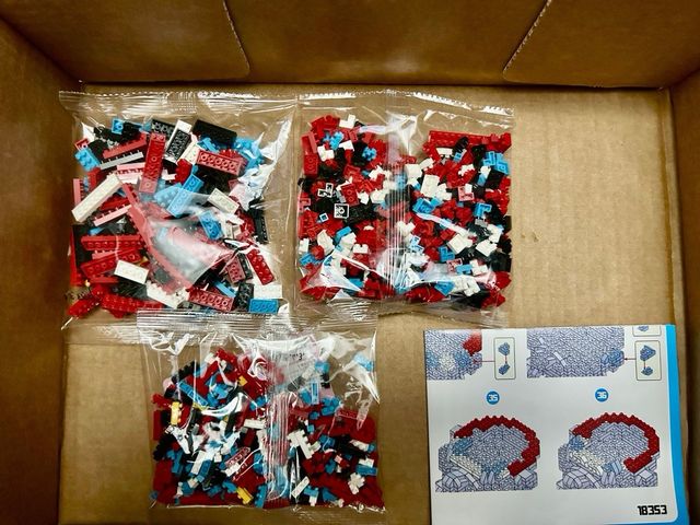 Pitufo bloque . Papa pitufo