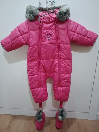 Mono abrigo invierno bebé