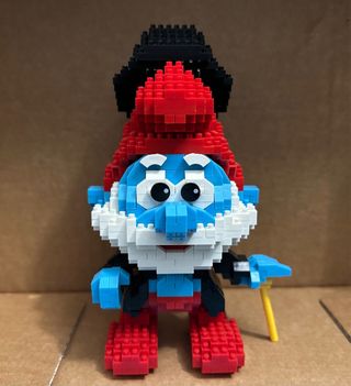 Papa pitufo bloque