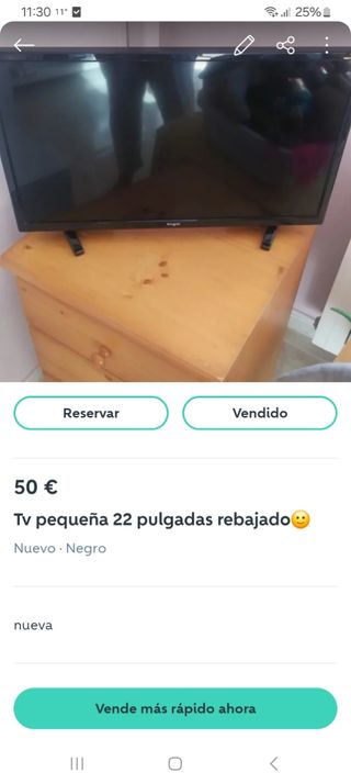 Tv pequeña