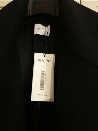 Cappotto lungo marca Via Po taglia 42 nu