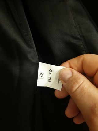 Cappotto lungo marca Via Po taglia 42 nu