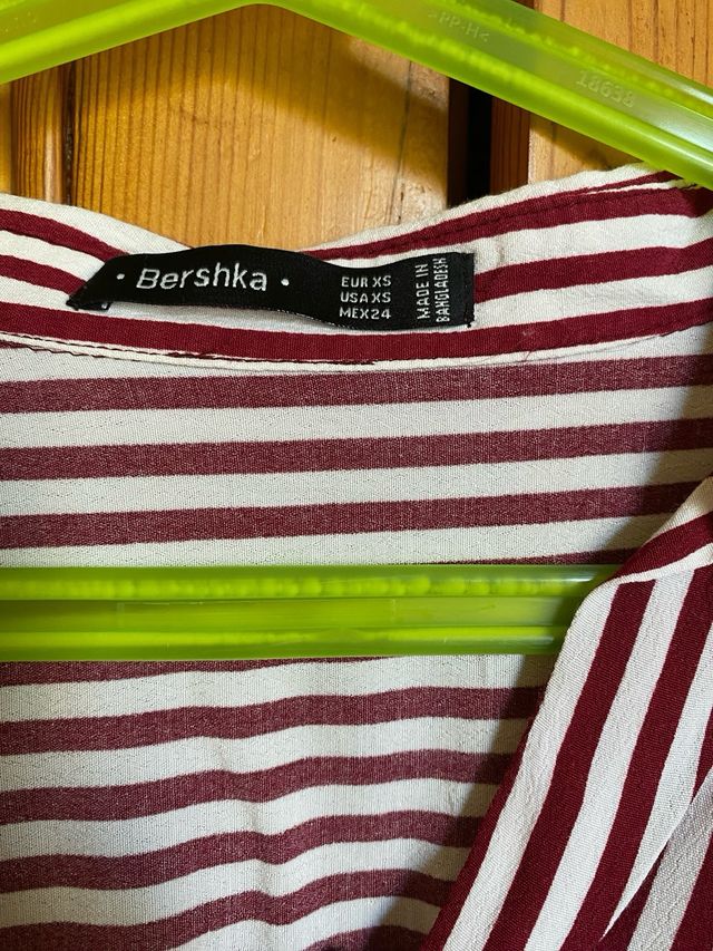 Blusa de rayas Bershka