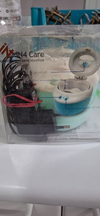 Vibrador aparato limpieza protesis denta