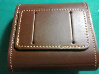 Bolsa vertical de 10 munições para caça, em pele