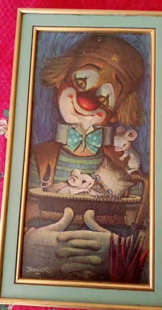 Cuadro GRANDE Ferrandiz Payaso