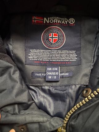 Geographical Norway Bridget Mujer Parka Tamaño M