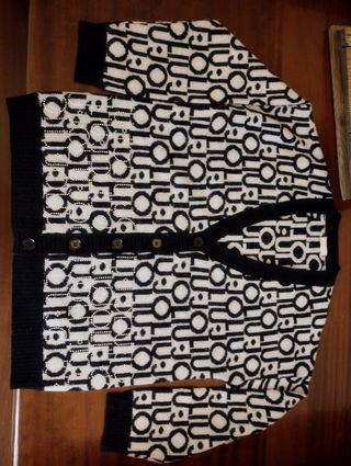 Cardigan LIU JO con effetto jacquard, 