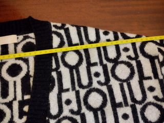Cardigan LIU JO con effetto jacquard, 
