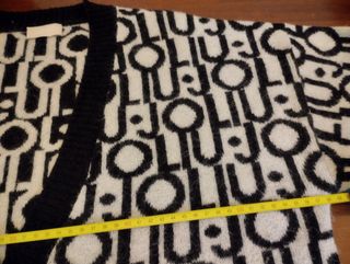 Cardigan LIU JO con effetto jacquard, 