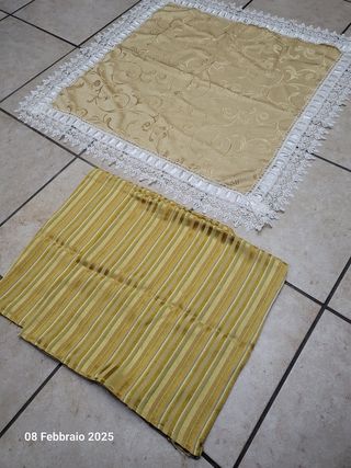 Centrotavola più 2 copri cuscino