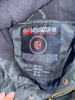 Geographical Norway Parka 12 años 