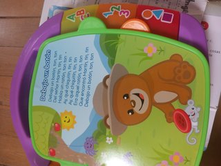 libro cancionero Fisher Price sin estrenar