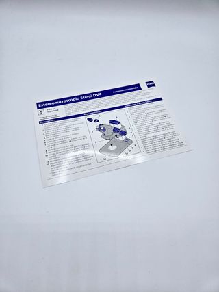 Microscopio profesional ZEISS DV4 LED