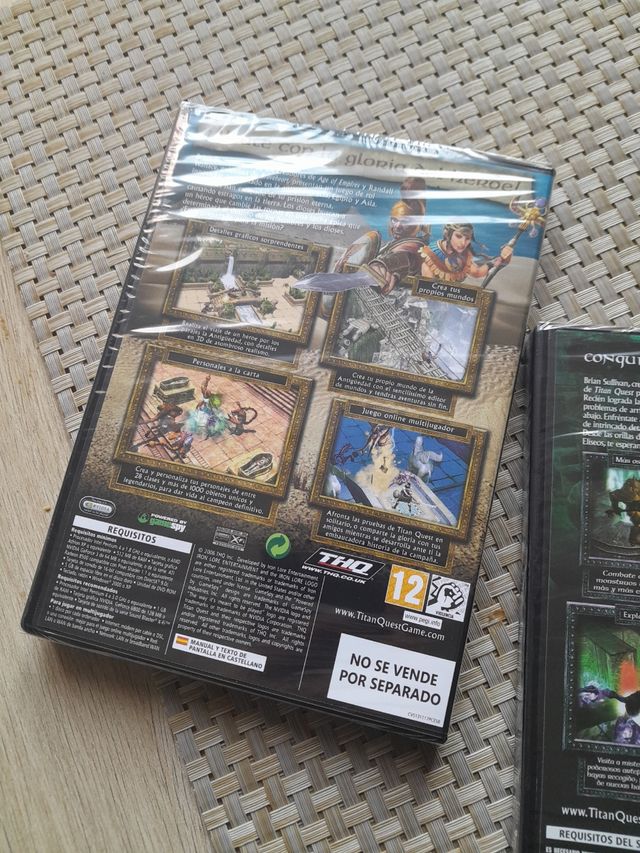 LOTE JUEGOS PRECINTADOS TITAN QUEST PC