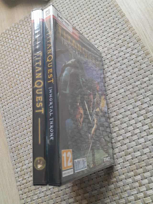 LOTE JUEGOS PRECINTADOS TITAN QUEST PC