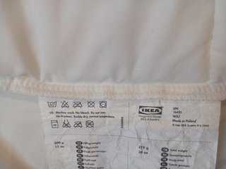 2 chichoneras de cuna+ edredón bebé Ikea
