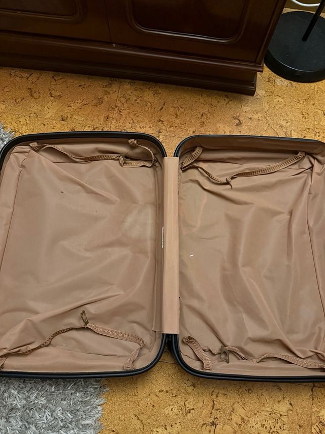 Maleta antigua de piel