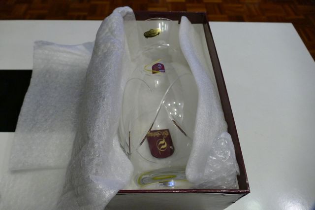 Jarron Cristal Plata La Galaica Nuevo