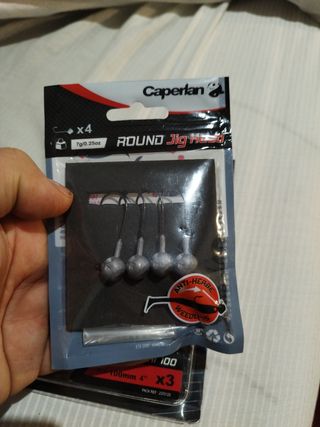 2 pack de Vinilos NATORI 100 y cabeza plomada 7gr