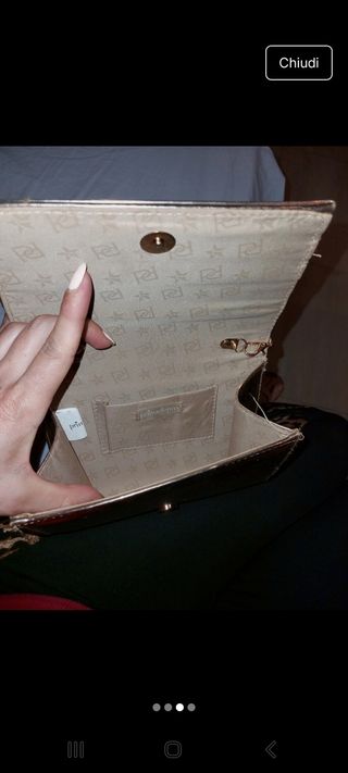 Pochette oro rosa