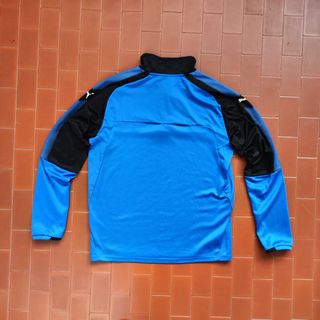Puma felpa teamliga taglia L blu nero