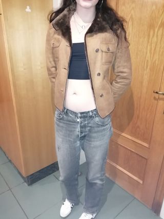 Cazadora Massimo Dutti piel perfecta