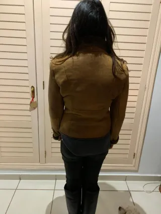 Cazadora Massimo Dutti piel perfecta