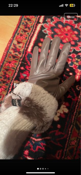 Guantes UGG auténticos piel oveja